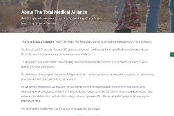 The Total Medical Alliance - Antz Business Solutions