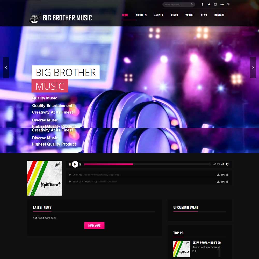 Big Brother Musik Big Brother Musik