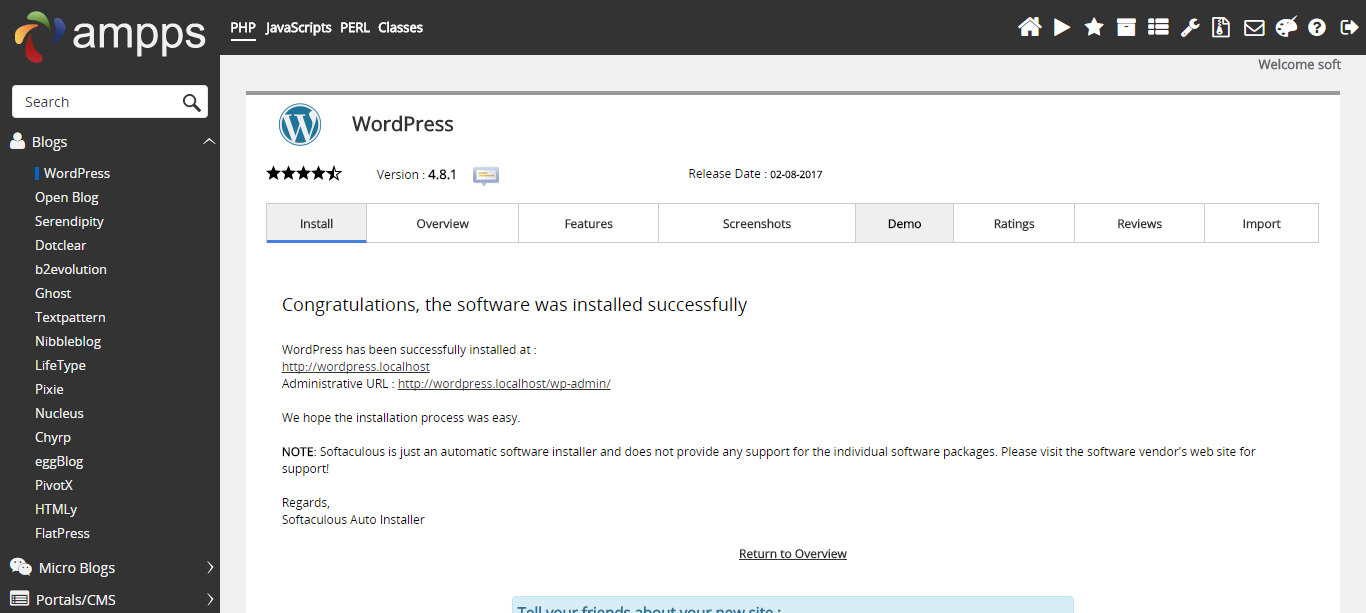 Was installed перевод. Скриншот плеера WORDPRESS. Скриншот загрузки WORDPRESS. Easy индекс. Welcome software.